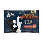 Felix Deliciously Sliced Ποικιλία Εξοχής σε Ζελέ 4x80gr