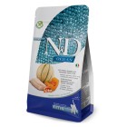 N&D Ocean Cat Kitten με Μπακαλιάρο & Κολοκύθα 1.5kg